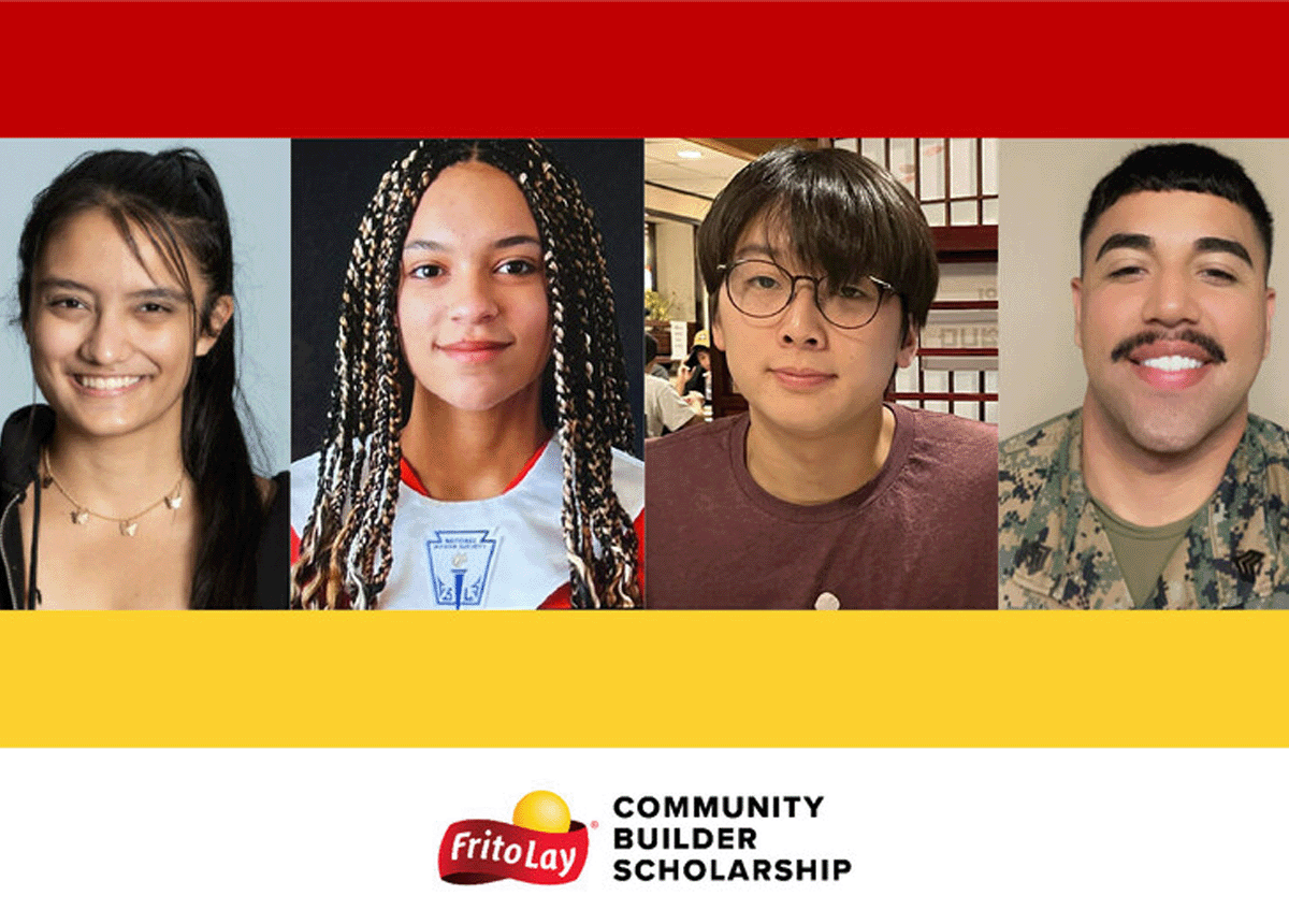 Frito-Lay awards four outstanding students with first-ever Community Builder Scholarship