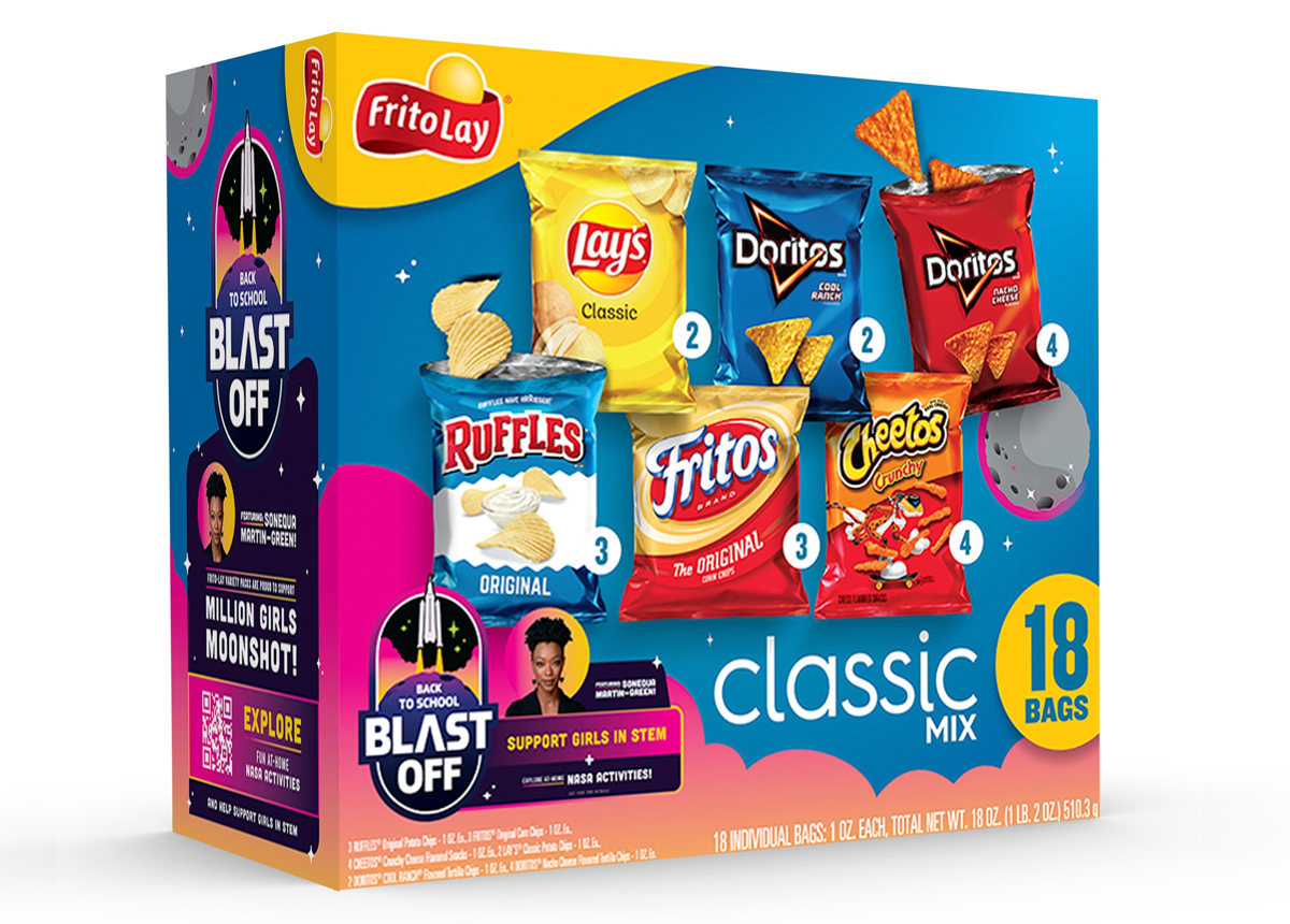 Frito-Lay Variety Packs Back-To-School Program Inspires 1 Million More Girls To Pursue STEM Careers By 2025