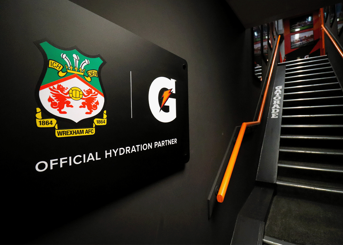 Gatorade named official sports drink of Rob McElhenney and Ryan Reynolds' Wrexham AFC