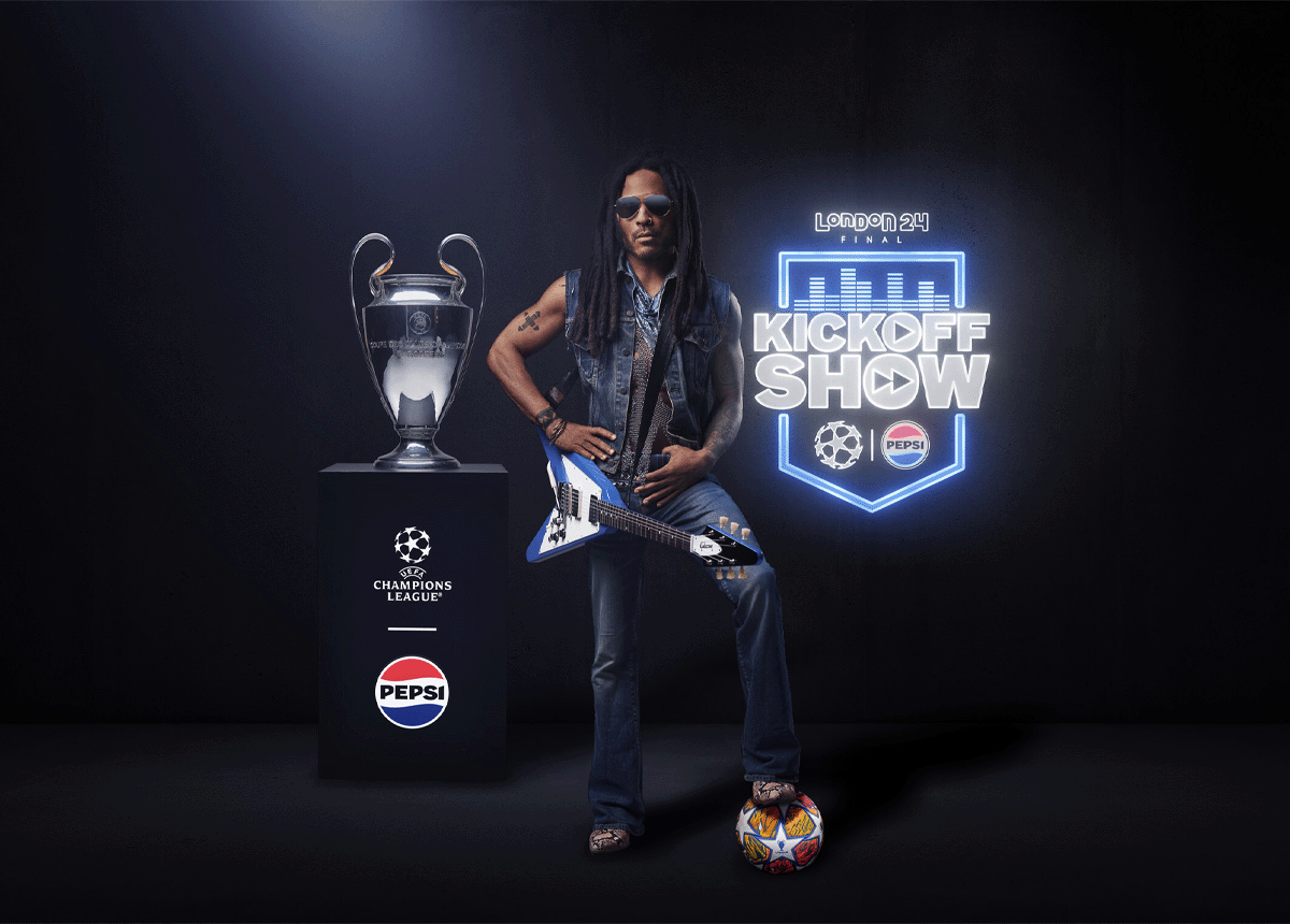Lenny Kravitz to rock the UEFA Champions League Final Kick Off Show presented by Pepsi®