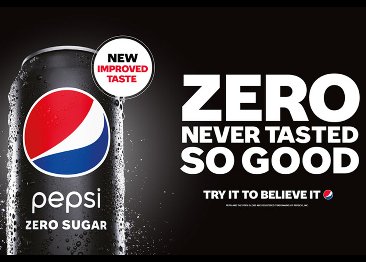 Pepsi® Launches New And Improved Pepsi Zero Sugar, Proving Zero Never Tasted So Good