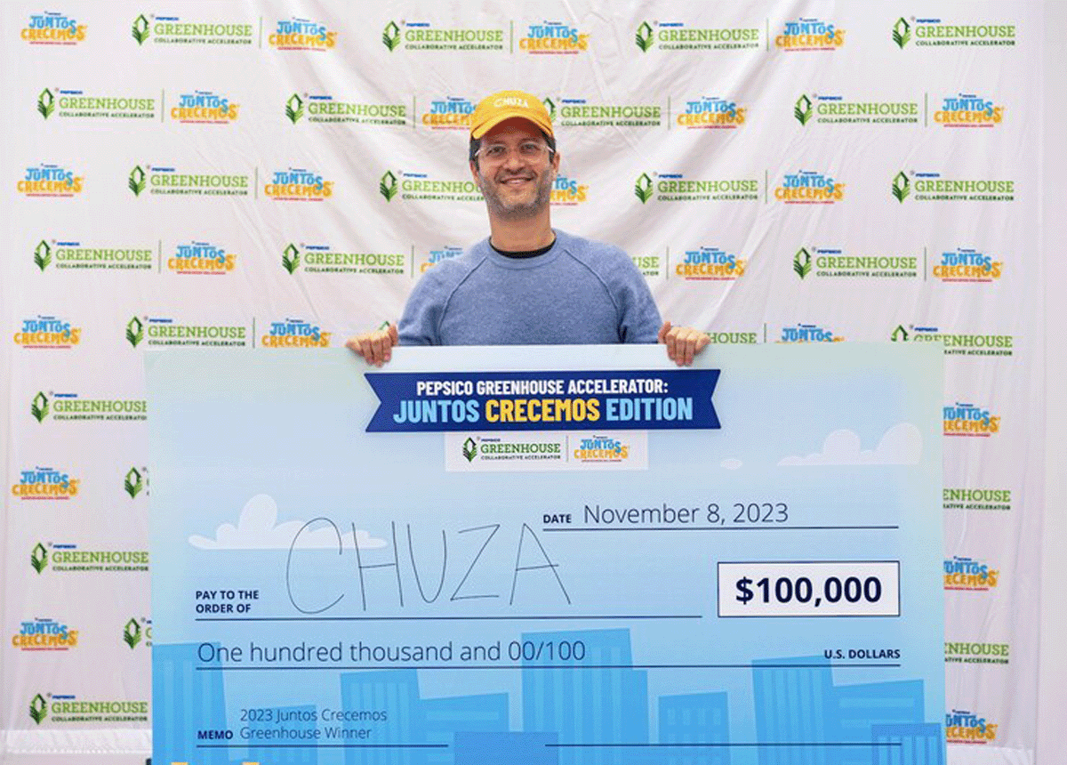 PepsiCo names emerging snack startup CHUZA as winner of the 2023 Greenhouse Accelerator: Juntos Crecemos edition