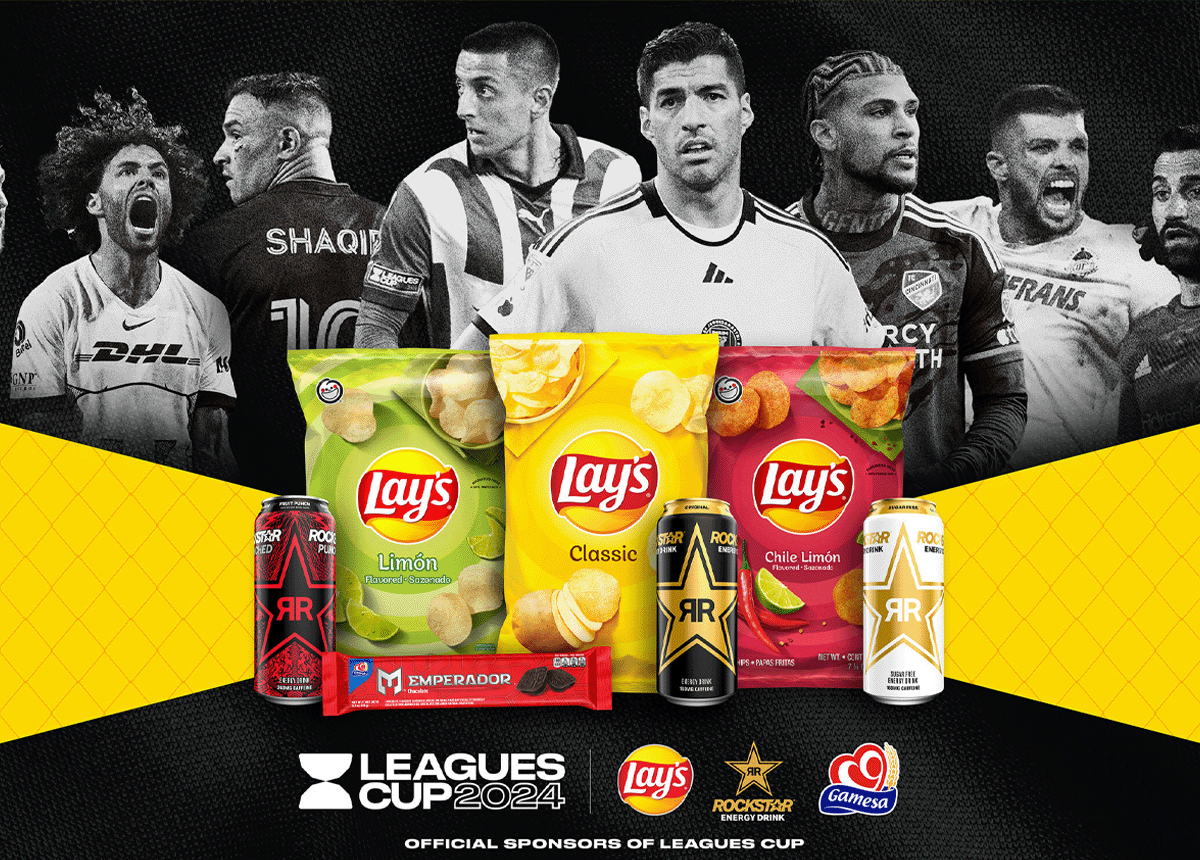 Frito-Lay® and Rockstar® Energy Drink announce multi-year sponsorship of Leagues Cup tournament