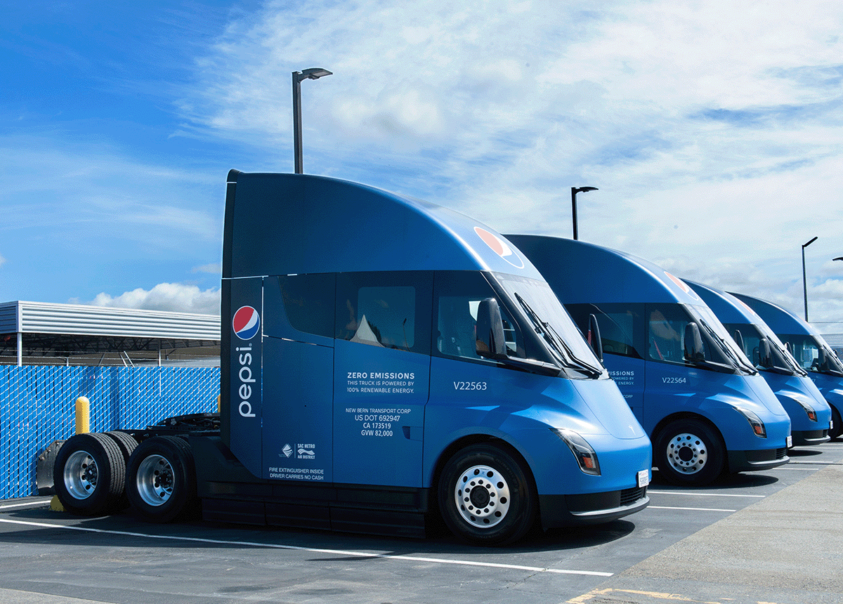 PepsiCo Beverage’s Sacramento-Based Electric Fleet Is Driving Progress Toward PepsiCo’s Net Zero Emissions Goal in NACFE ‘Run on Less’ Trucking Event