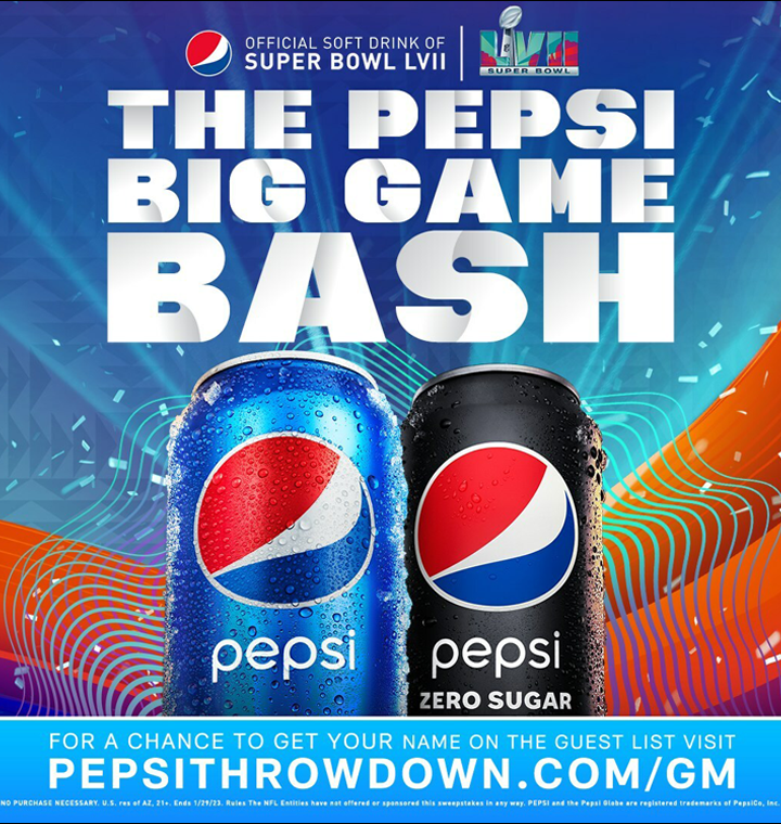 The Pepsi Big Game Bash.