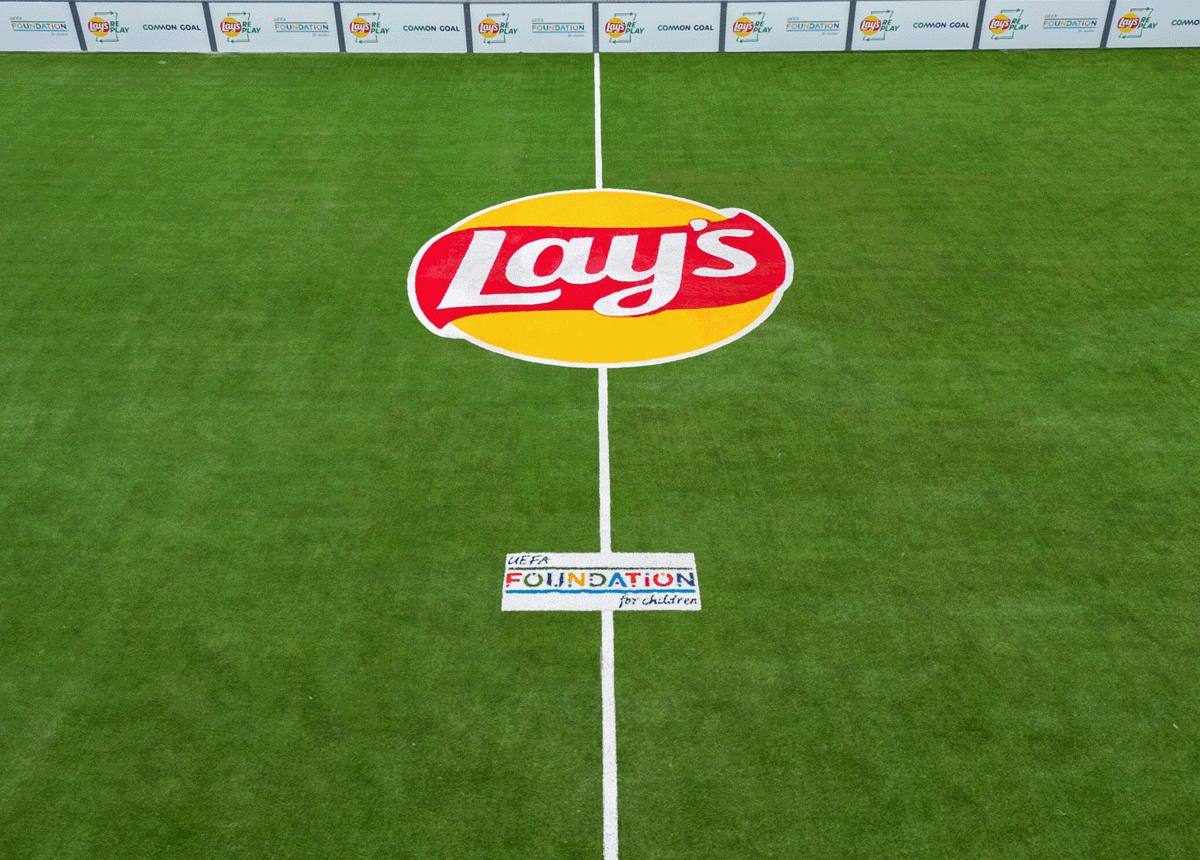 Lay's® Unveils First Lay's RePlay Soccer Field in the U.S. Made from Reused Chip Bag Packaging