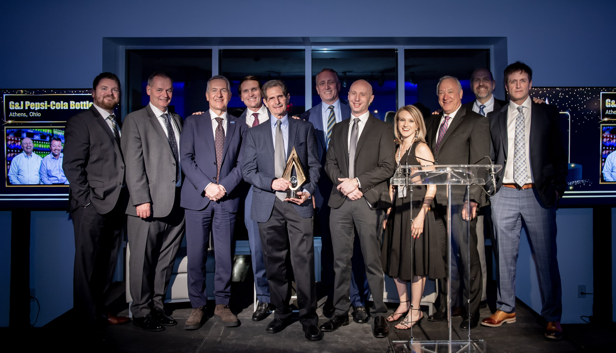 G&J CEO accepts Bottler of the Year