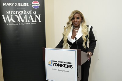 In Support of PEPSI® x Mary J. Blige Strength of a Woman Partnership, The Brand Launches $100,000 Fund to Support Yonkers Women
