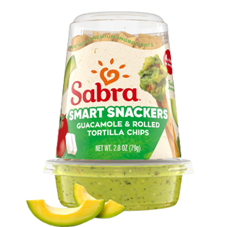 Sabra Smart Snackers Guacamole & Rolled Tortilla Chips
