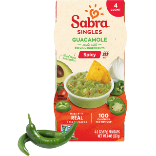 Sabra Singles Guacamole Spicy