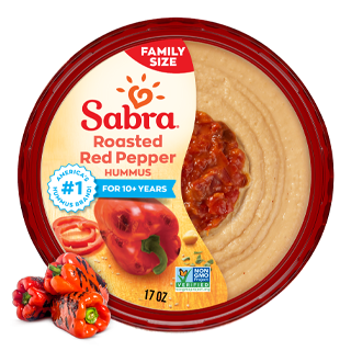 Sabra Roasted Red Pepper Hummus - 17oz