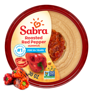 Sabra Roasted Red Pepper Hummus 30 oz