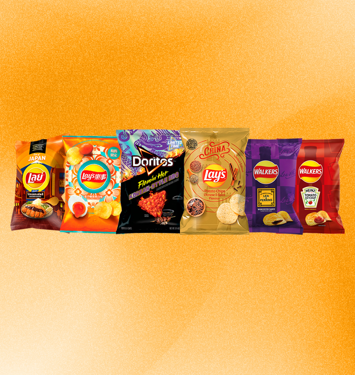 The inspiration behind 6 seriously unexpected chip flavors