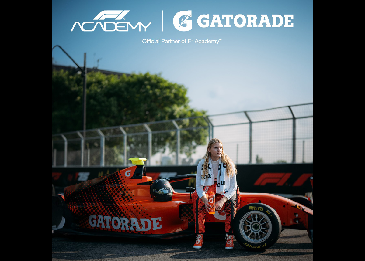 Gatorade® and F1 ACADEMY™ launch groundbreaking partnership to fuel the future of women’s racing