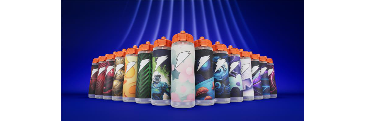 You can design your own Gatorade bottle.