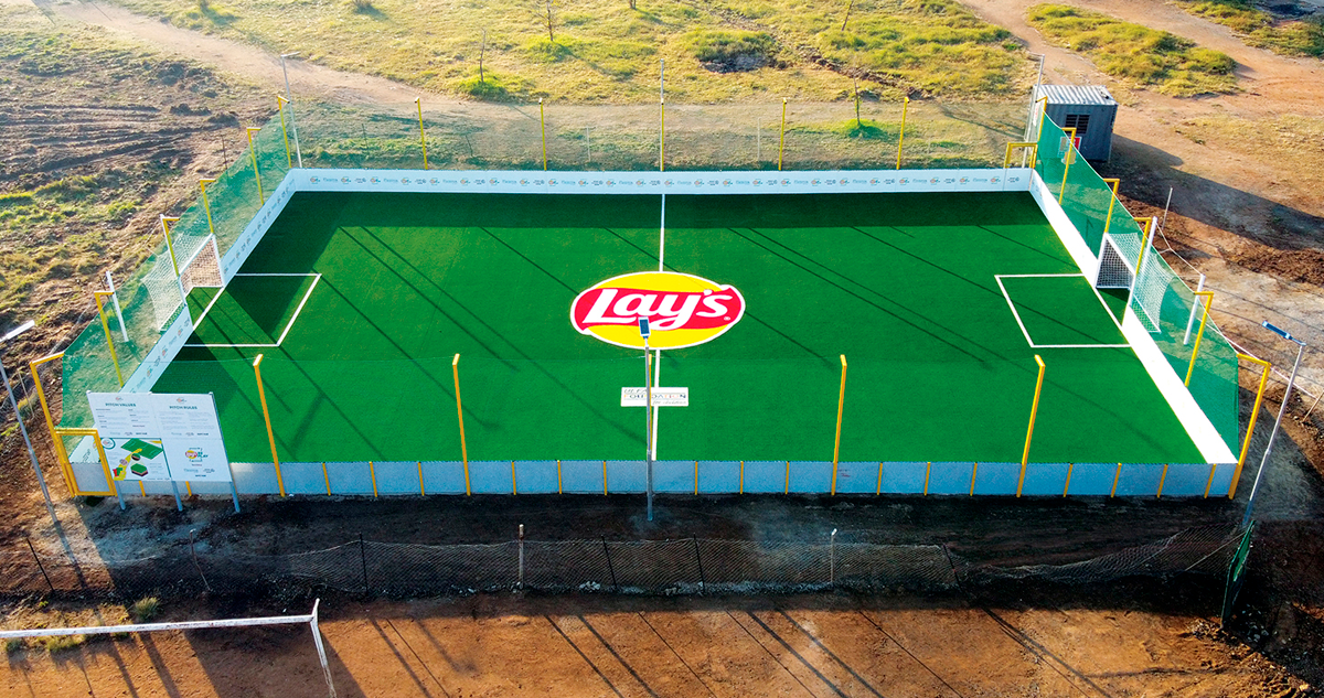 The Lay’s RePlay pitch in Tembisa, South Africa