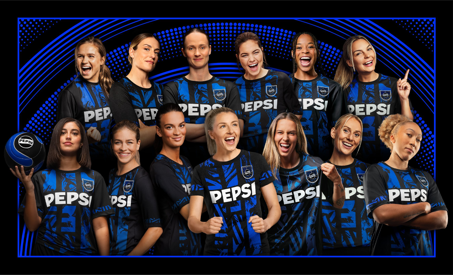 Pepsi® Announces New Global Female Football Ambassadors Including Alexia Putellas, Caroline Graham Hansen, Farah Jefry and Lauren James