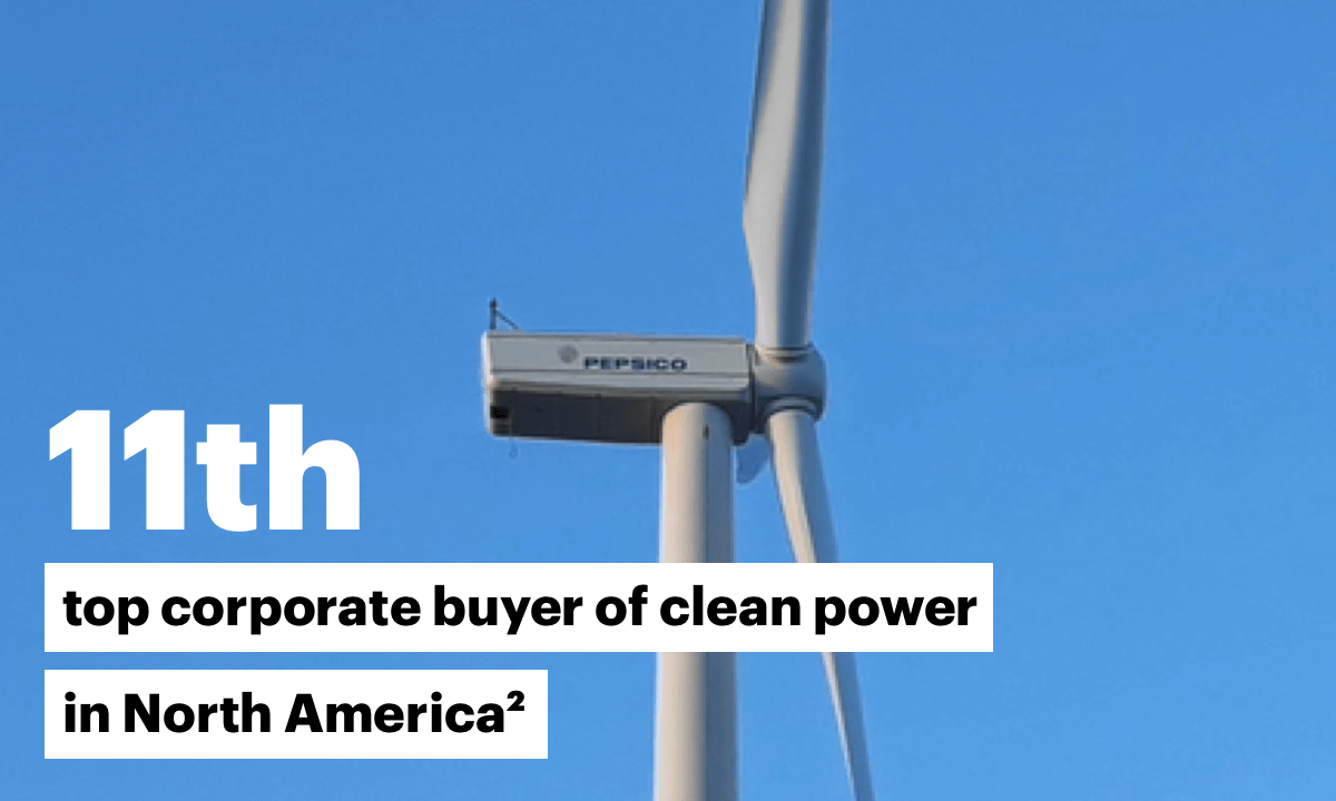 11th top corporate buyer of clean power in North America [footnote 2]