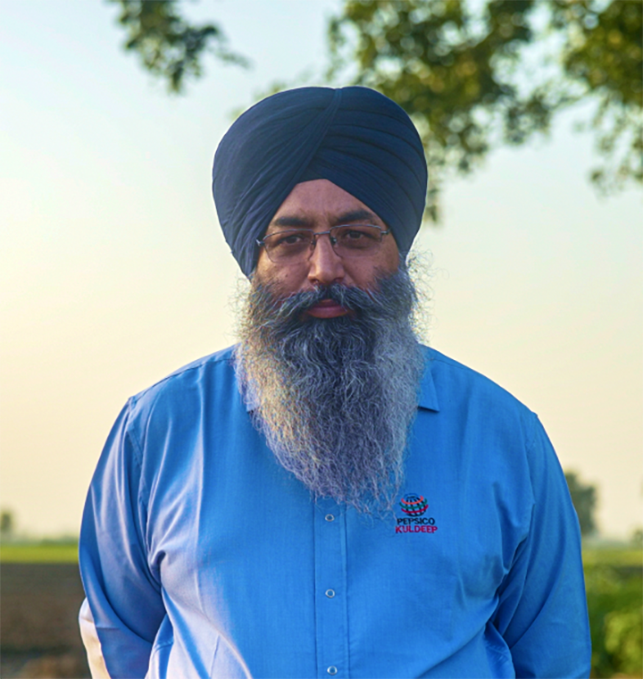 Photo of a PepsiCo employee in Punjab, India