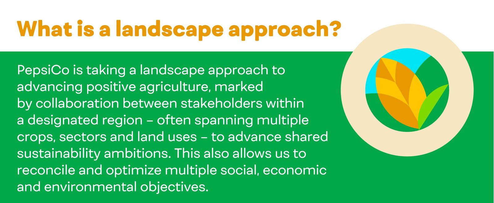 Landscape approach