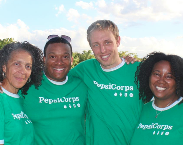 PepsiCorps volunteers