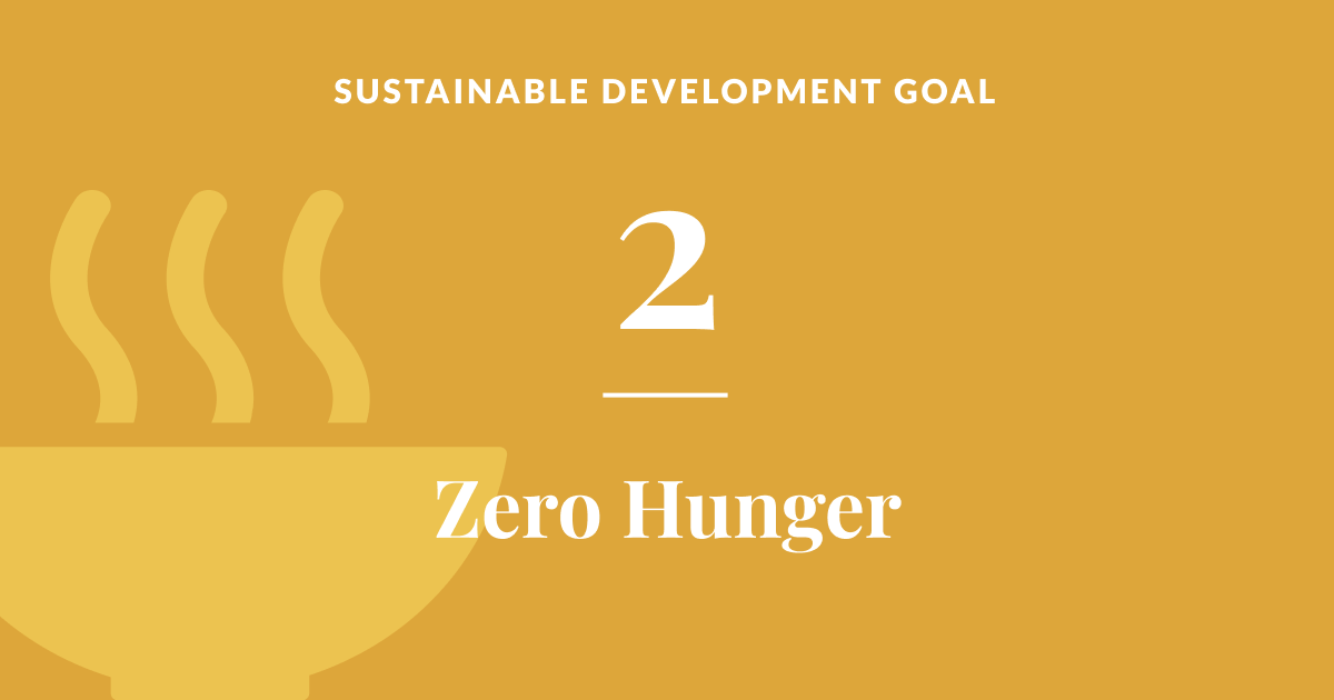 United Nations Sustainable Development Goal 2: Zero Hunger logo
